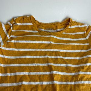 Cotton On Mustard Yellow White Stripes